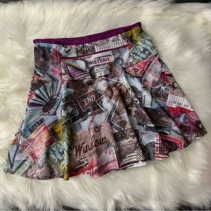 Sparkle Skirts (Boulder Athletic) Route 66 Running Swing Skirt w/comp shorts